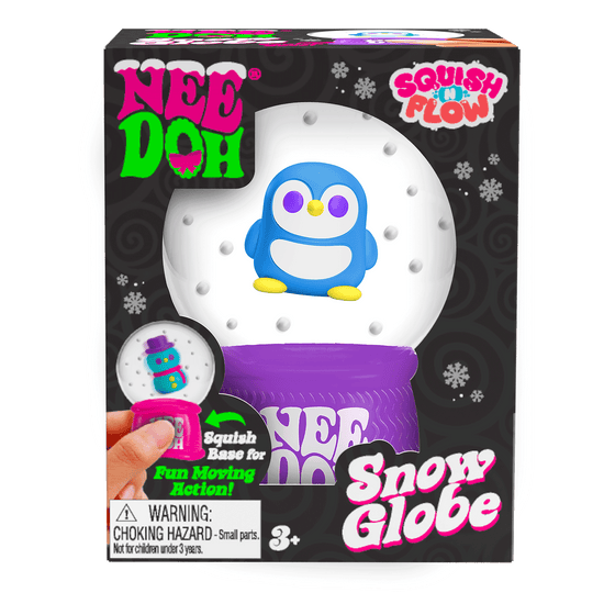 NeeDoh Squish N Flow Snow Globe ZWQI